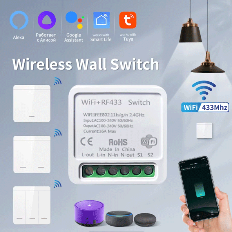 Smart Light Switch Wifi - Tuya WiFi Smart Light Switch Smart