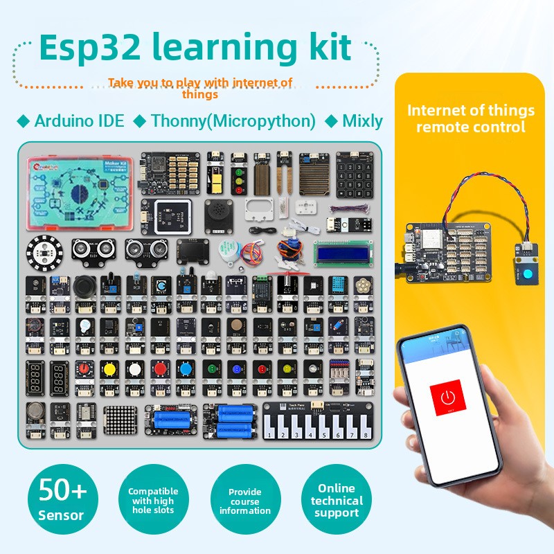 Iot Kit Beginner - ESP32Development Board IoT Kit Beginners Learning