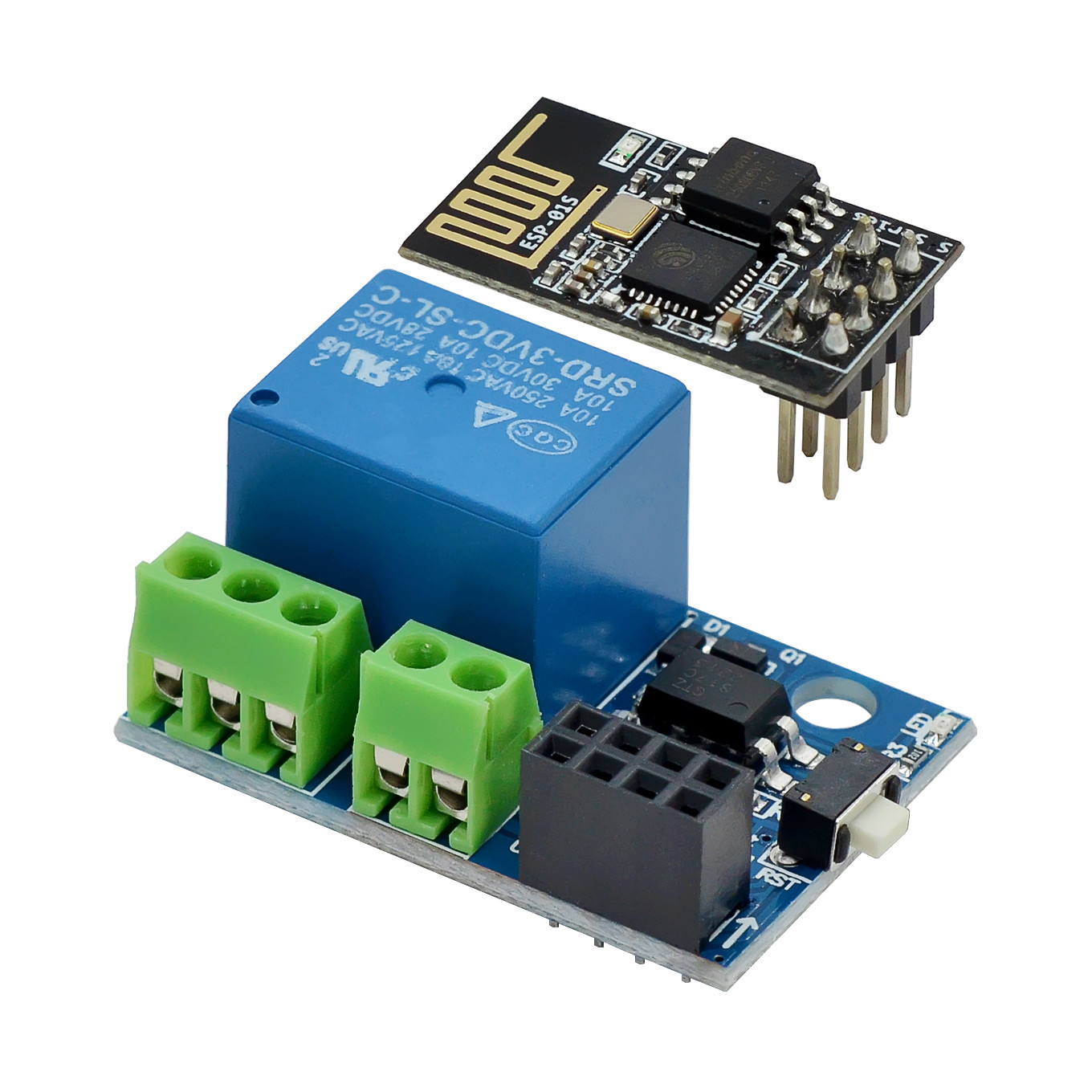 Esp32 Smart Home Kit - ESP-01S WiFi Relay Module 5V 10A