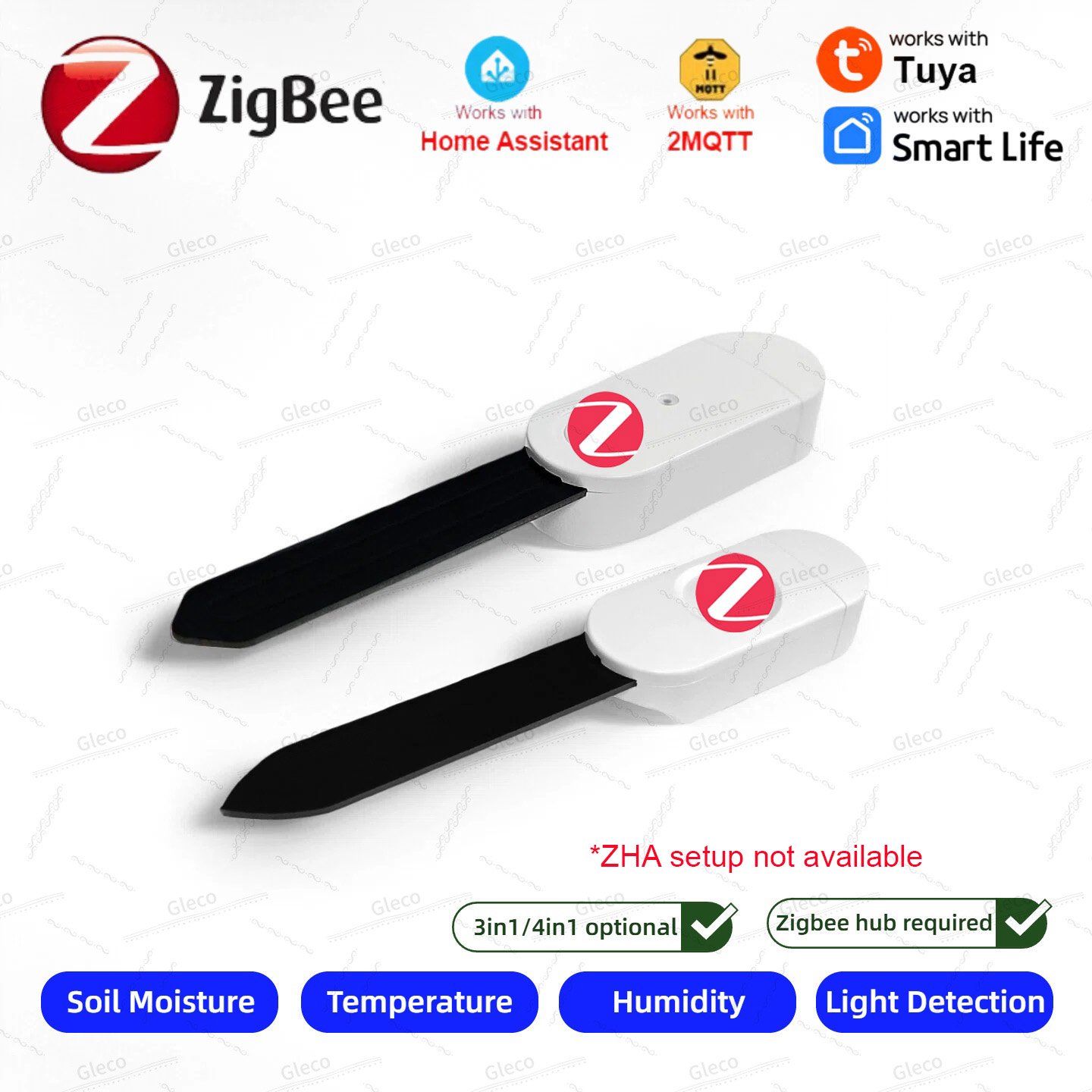 Smart Home Automation Kit - Zigbee Soil Moisture Sensor Meter Temperature