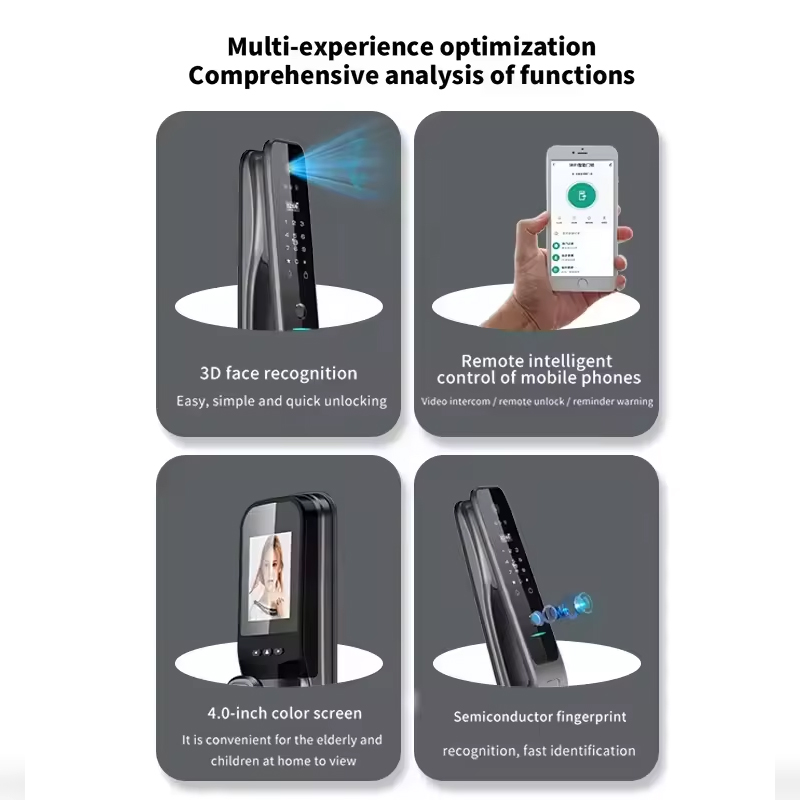 HX5 Smart Door Lock 3D Face Re - огляд і ціна Smart Door Lock Wifi