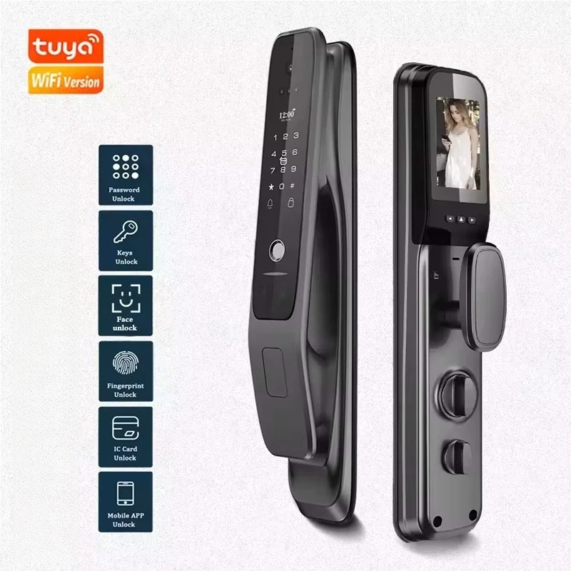 HX5 Smart Door Lock 3D Face Re - огляд і ціна Smart Door Lock Wifi