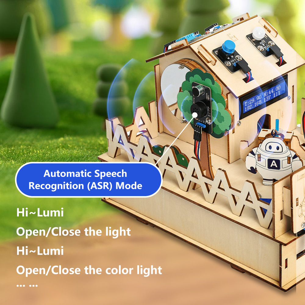 ACEBOTT Smart Home STEM STEAM  - огляд і ціна Esp32 Smart Home Kit