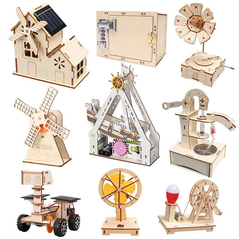 STEAM Experiment Kit Wooden DI - огляд і ціна Stem Robotics Kit