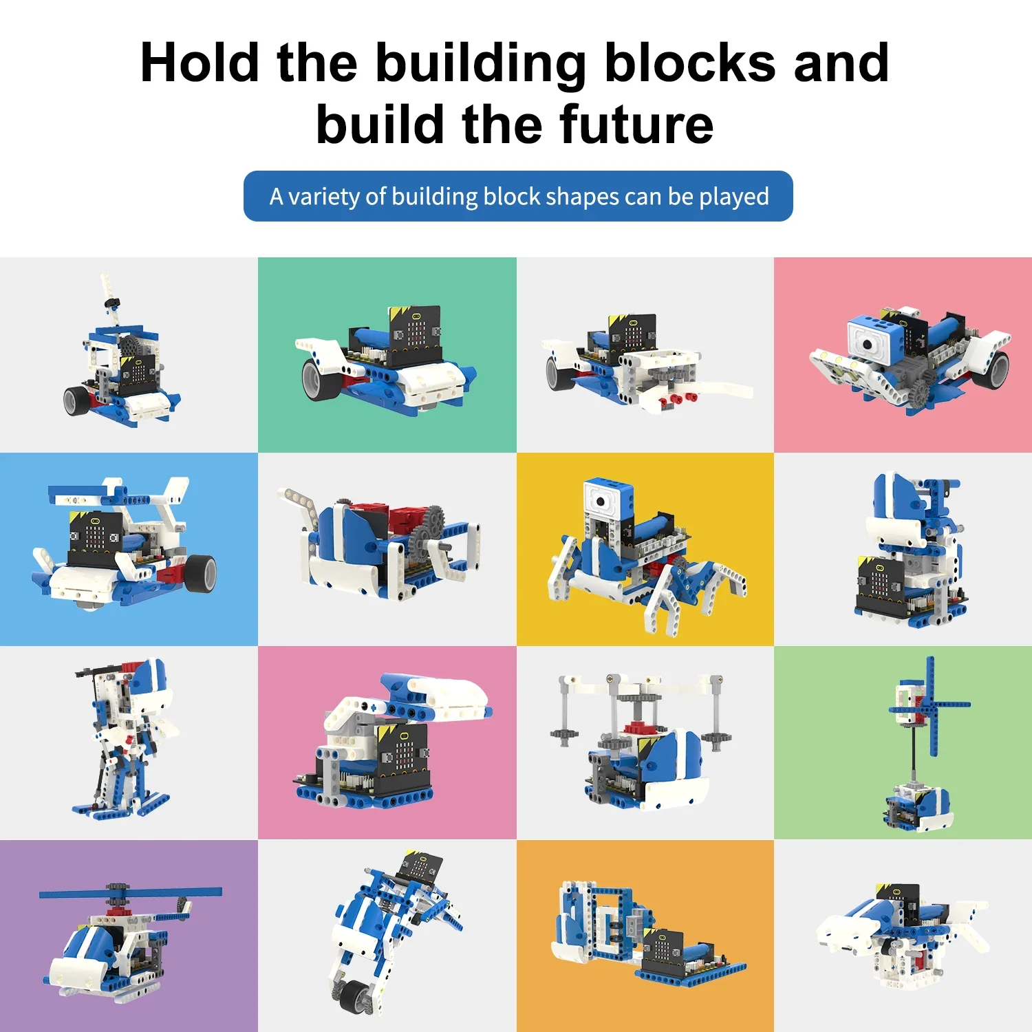 BBC Microbit V2 Building Block - огляд і ціна Stem Robotics Kit