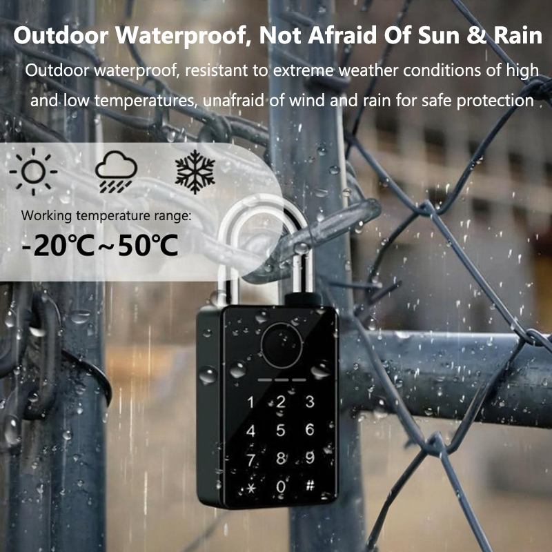 Tuya Smart Door Lock Fingerpri - огляд і ціна Smart Door Lock Wifi