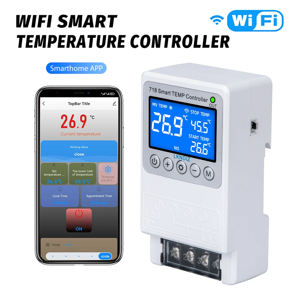 Temperature Smart WIFI  Contro - огляд і ціна Wifi Thermostat