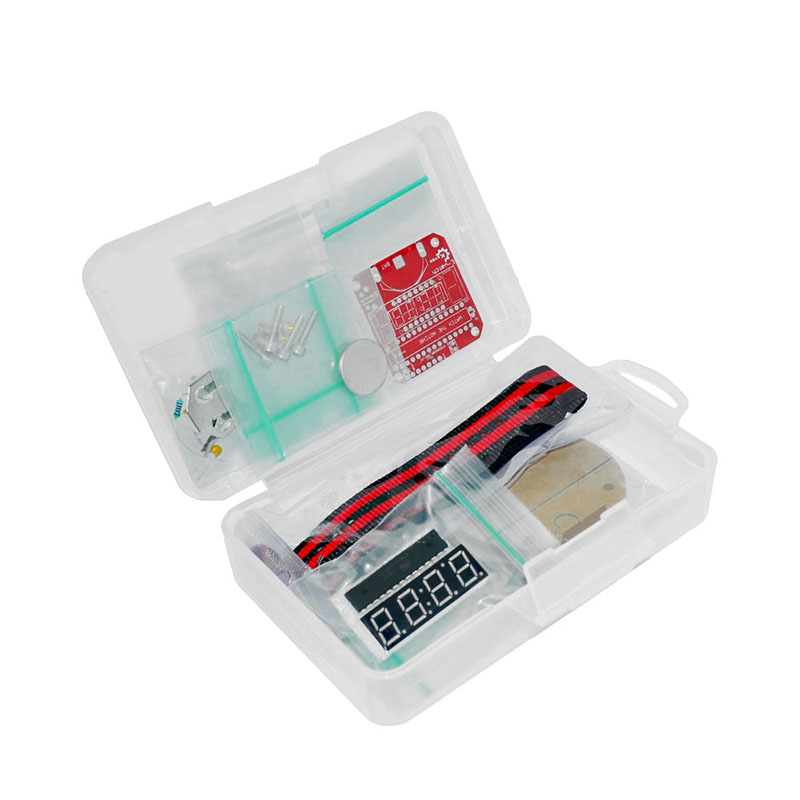 Single Chip LED Kit Clock DIY  - огляд і ціна Microcontroller Kit