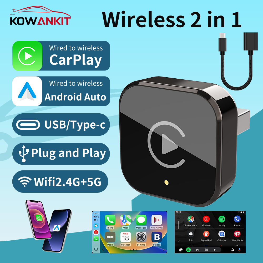 Wireless Carplay Adapter Andro - огляд і ціна Wifi Smart Plug