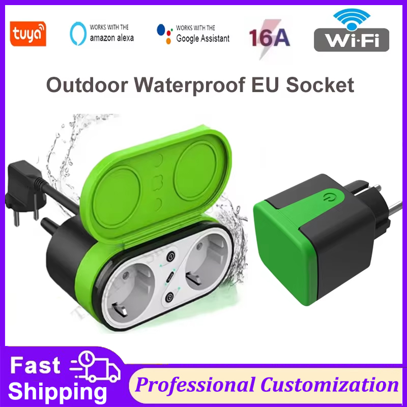 Tuya EU 16A Wifi Smart Outdoor - огляд і ціна Wifi Smart Plug