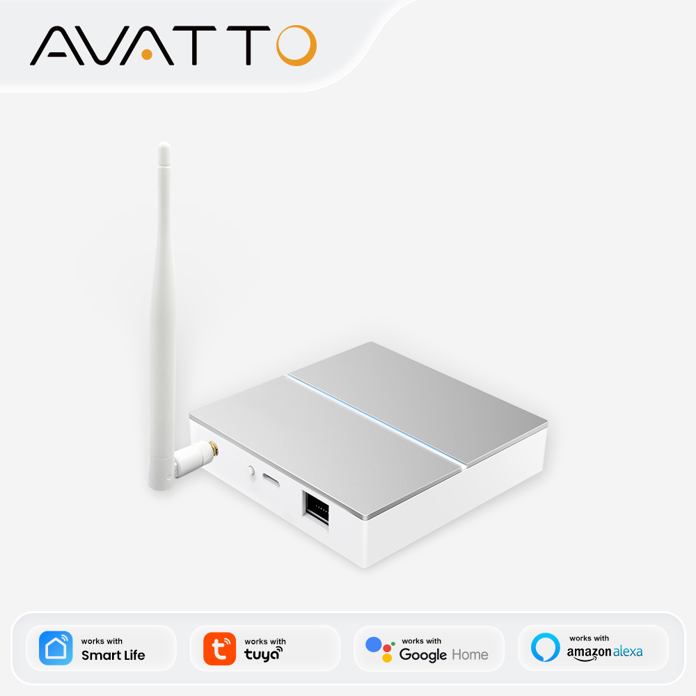 AVATTO Tuya ZigBee Gateway wit - огляд і ціна Smart Home Automation Kit
