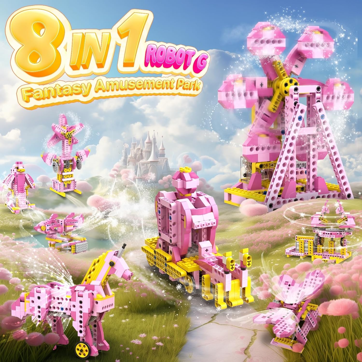 Apitor STEM Toys for Girls Gif - огляд і ціна Stem Robotics Kit