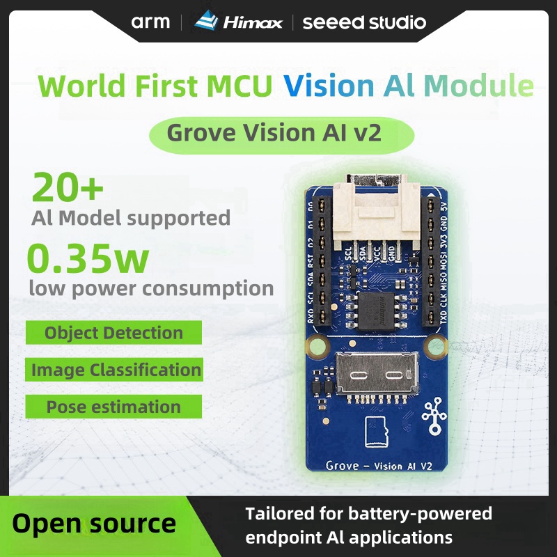 Grove Vision AI V2 Kit - Arm C - огляд і ціна Sensor Kit Arduino