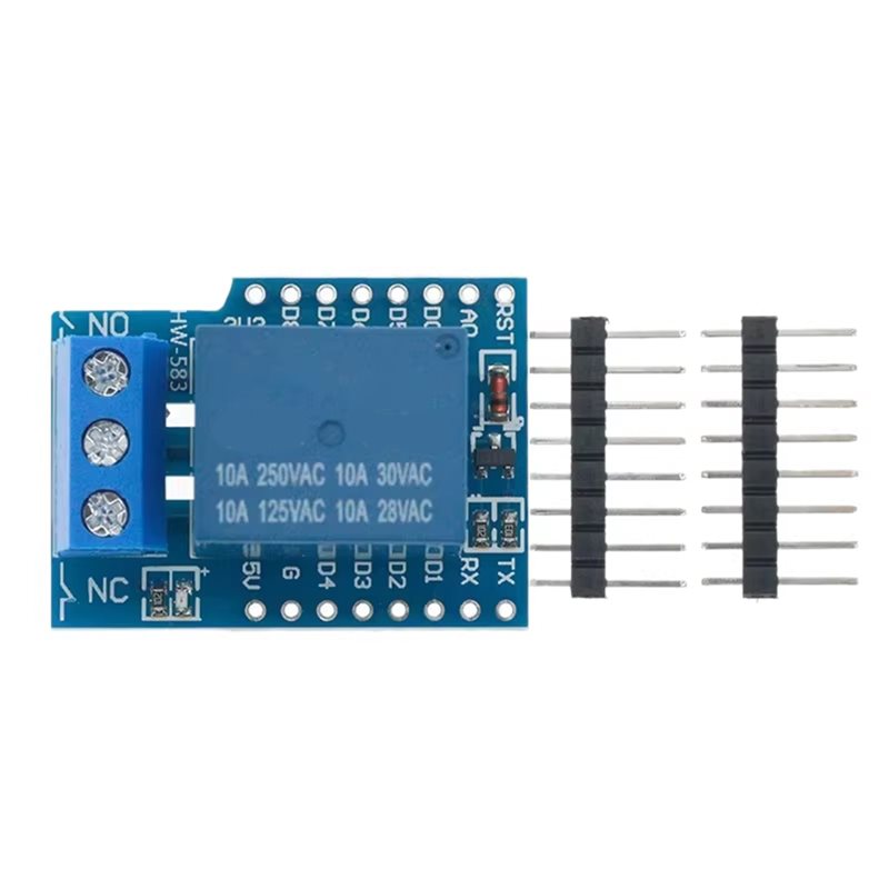 AS95-One Channel Wemos D1 Mini - огляд і ціна Esp8266 Relay Module