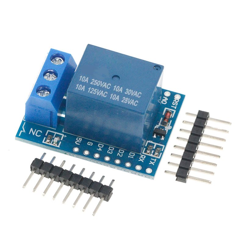 AS95-One Channel Wemos D1 Mini - огляд і ціна Esp8266 Relay Module