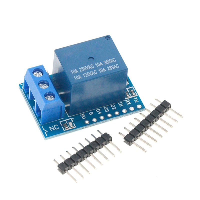 AS95-One Channel Wemos D1 Mini - огляд і ціна Esp8266 Relay Module
