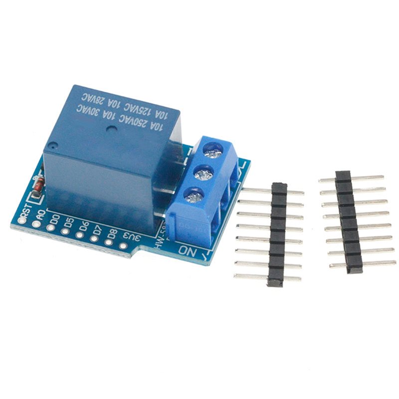 AS95-One Channel Wemos D1 Mini - огляд і ціна Esp8266 Relay Module