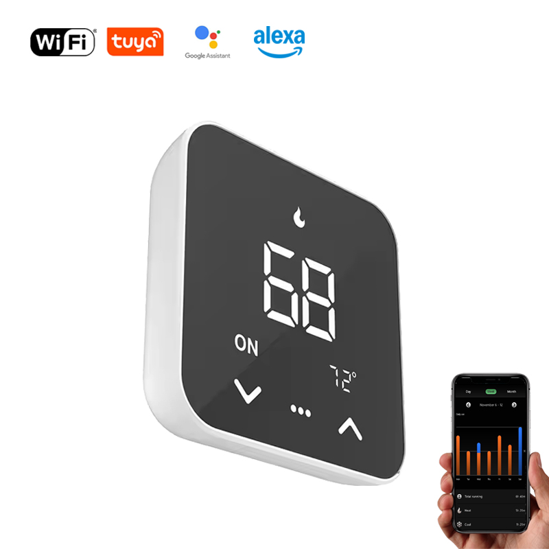 2026new Tuya WiFi Smart Thermo - огляд і ціна Wifi Thermostat