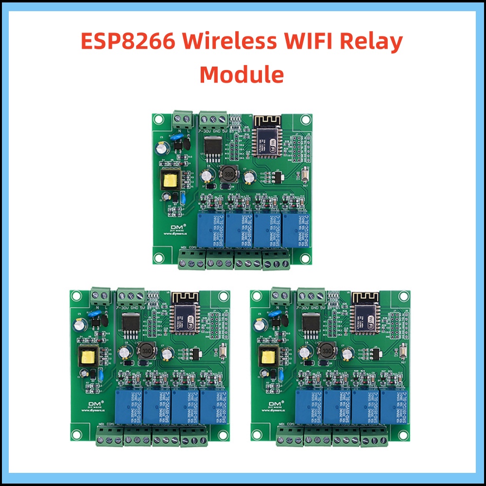 1/3pcs ESP8266 Wireless WIFI R - огляд і ціна Esp8266 Relay Module
