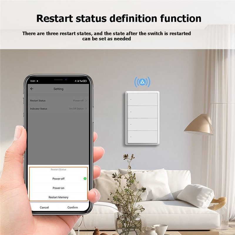 AAAN-Voice Controlled Tuya Wif - огляд і ціна Smart Light Switch Wifi
