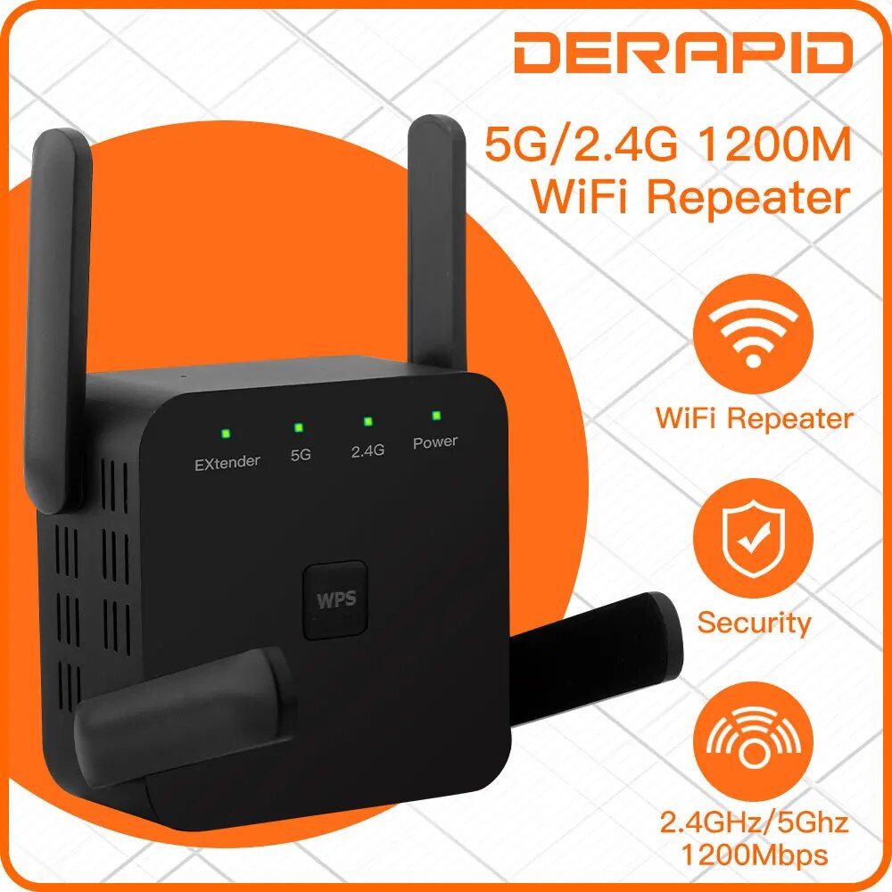 WiFi Repeater 1200Mbps 2.4GHz/ - огляд і ціна Wifi Smart Plug