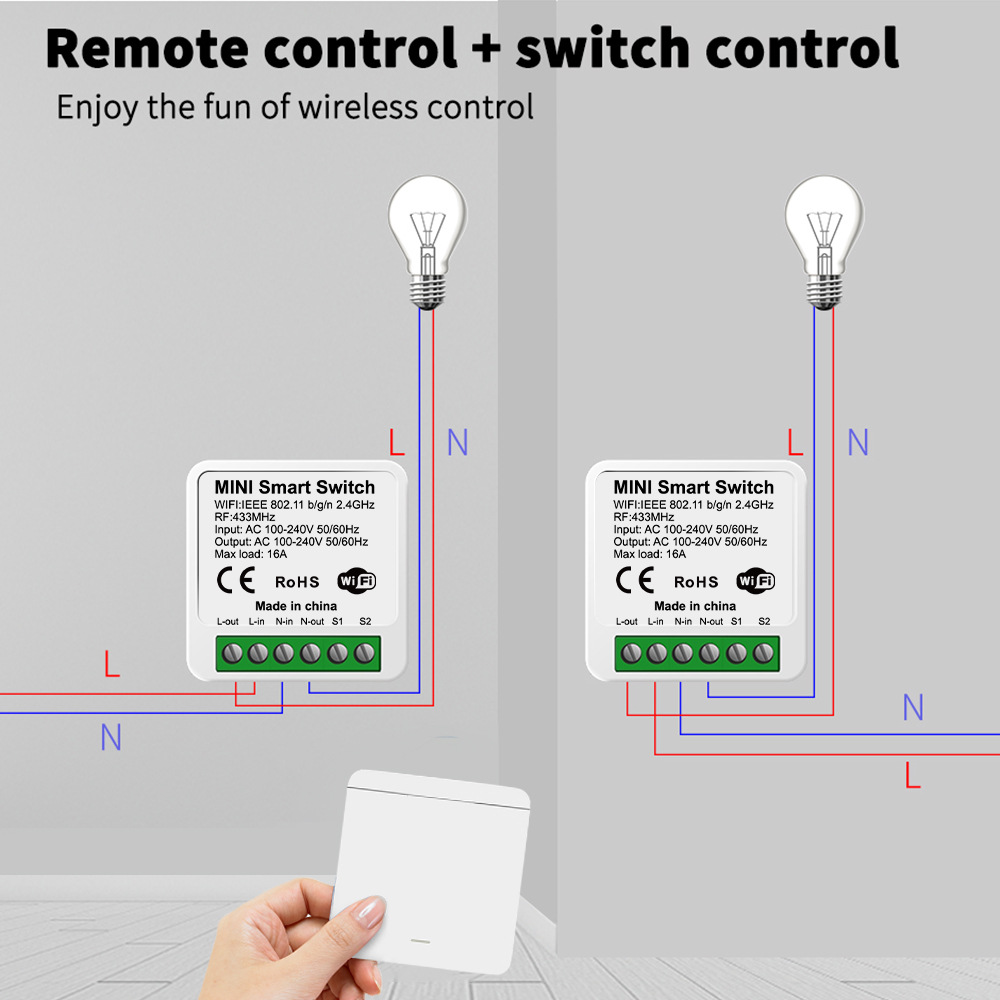 Tuya WiFi Smart Light Switch S - огляд і ціна Smart Light Switch Wifi
