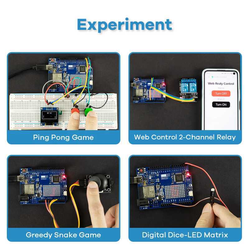 UNO R4 WiFi Compatible Develop - огляд і ціна Electronics Project Kit
