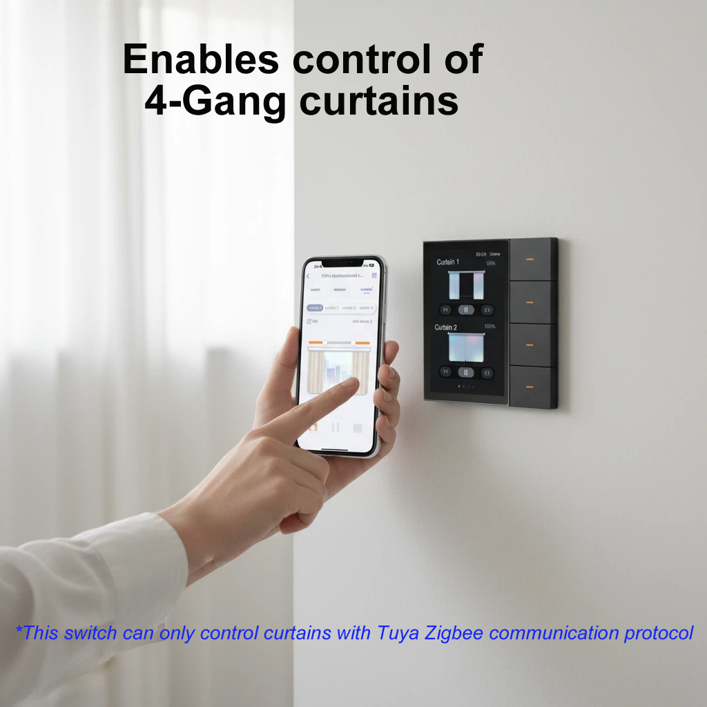 F3-pro Tuya Smart Panel ZigBee - огляд і ціна Smart Home Automation Kit