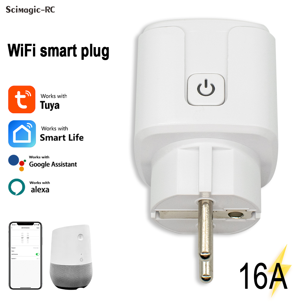 Tuya Smart Plug WiFi Socket 16 - огляд і ціна Wifi Smart Plug