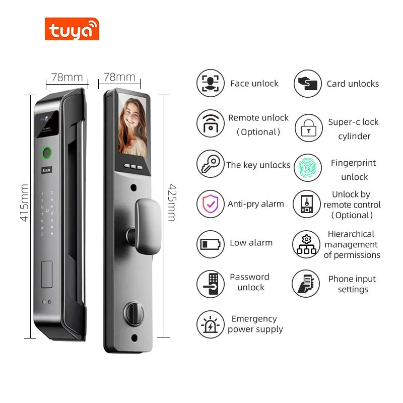 Russian Split 8560 Smart Finge - огляд і ціна Smart Door Lock Wifi