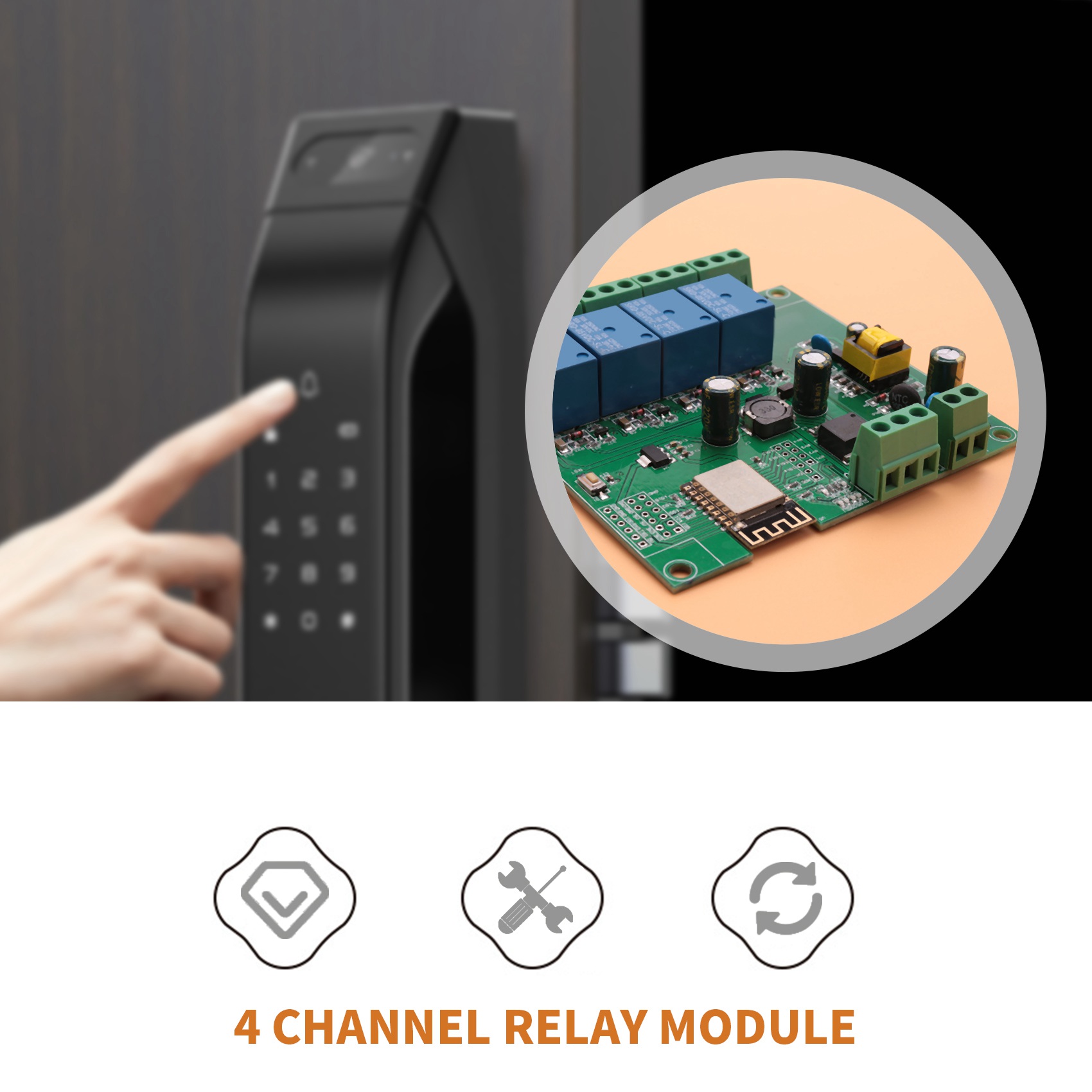 SCLS ESP8266 Wireless WIFI 4 C - огляд і ціна Esp8266 Relay Module