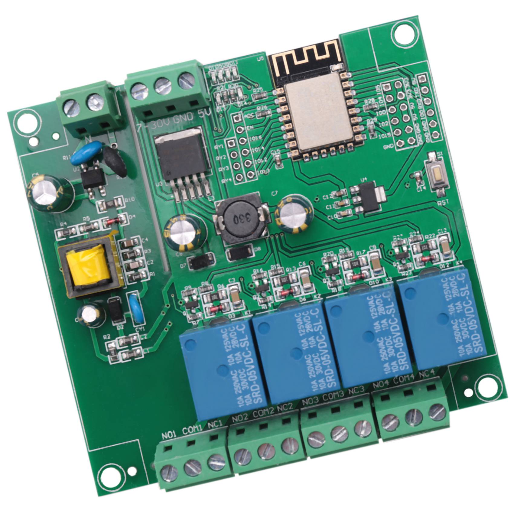 SCLS ESP8266 Wireless WIFI 4 C - огляд і ціна Esp8266 Relay Module