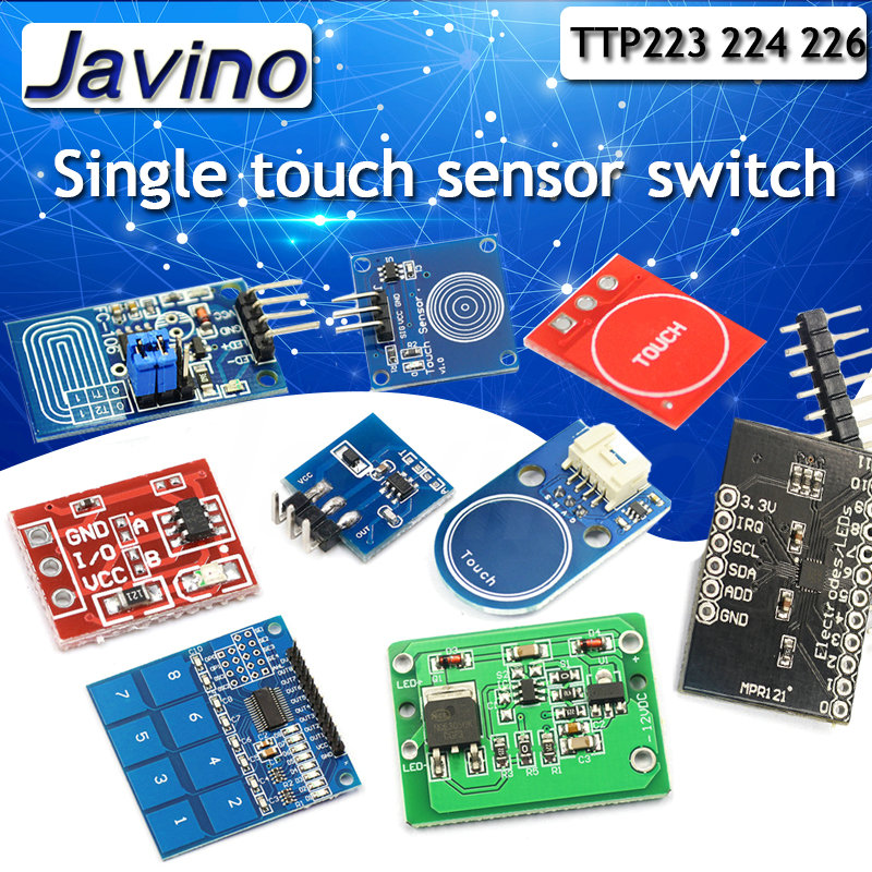 1/4/8/16 Channel TTP223 TTP224 - огляд і ціна Sensor Kit Arduino