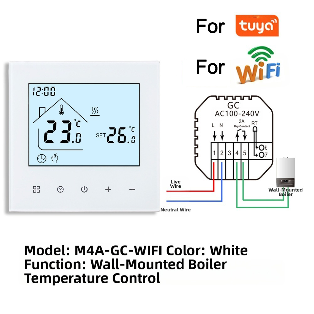 WiFi Programmable Thermostat F - огляд і ціна Wifi Thermostat