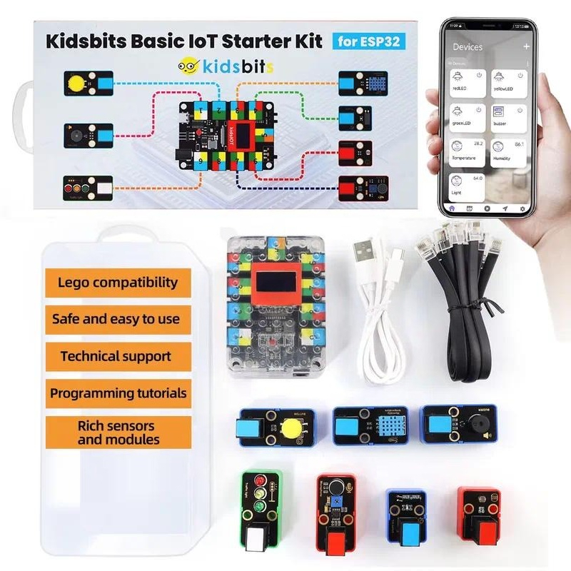 DIY Electronic STEM Kidbits Pr - огляд і ціна Iot Kit Beginner