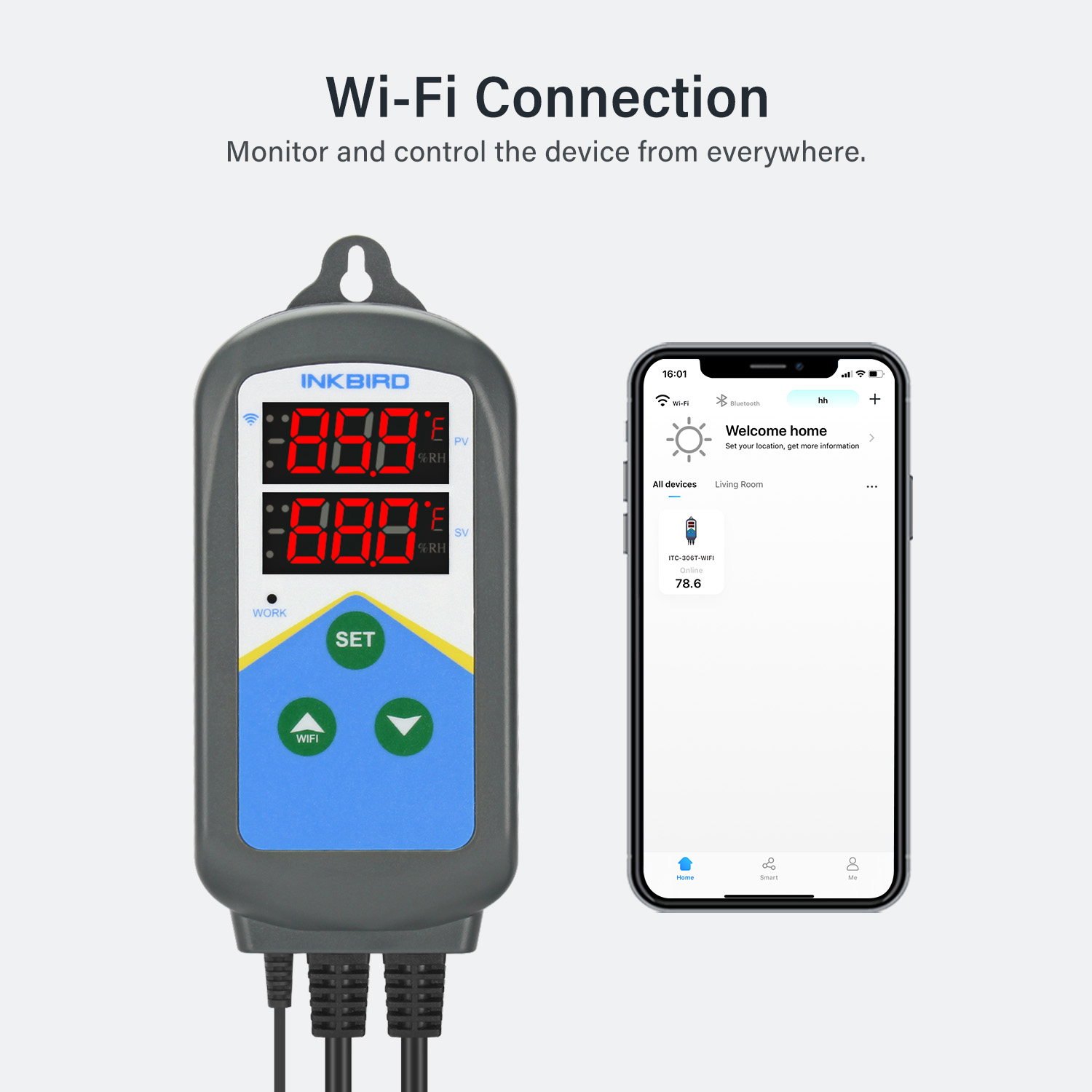 INKBIRD WIFI Thermoregulator I - огляд і ціна Wifi Thermostat