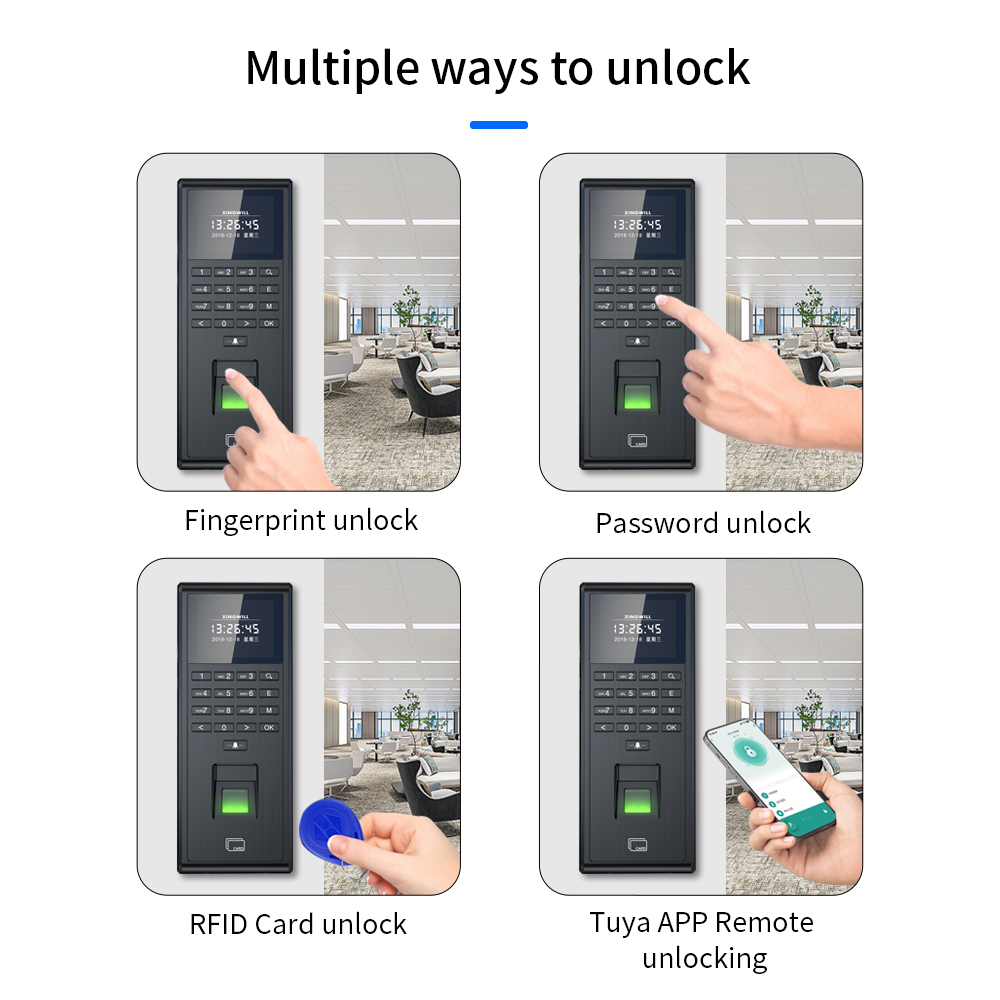Tuya Smart Biometric Fingerpri - огляд і ціна Smart Door Lock Wifi