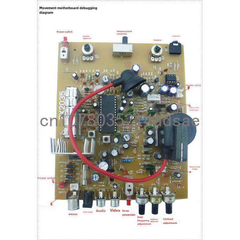 5.5 Inch Black & White TV Main - огляд і ціна Electronics Project Kit