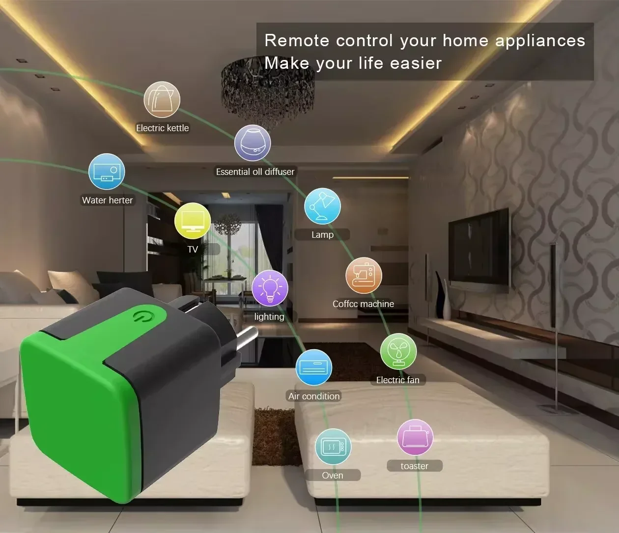 Tuya EU 16A WiFi Smart Waterpr - огляд і ціна Wifi Smart Plug