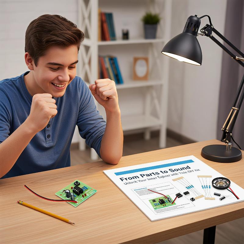 NE555 Doorbell DIY Soldering P - огляд і ціна Electronics Project Kit