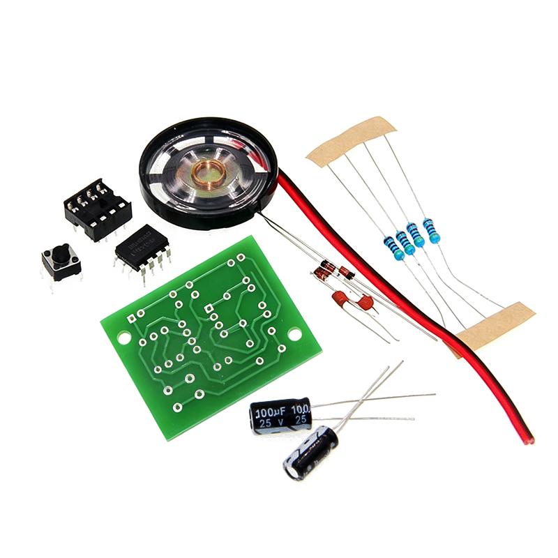 NE555 Doorbell DIY Soldering P - огляд і ціна Electronics Project Kit