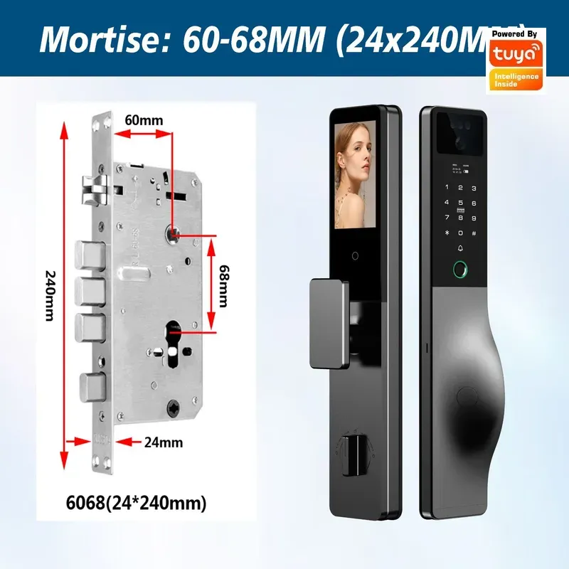 Smart Lock Intercom Password T - огляд і ціна Smart Door Lock Wifi