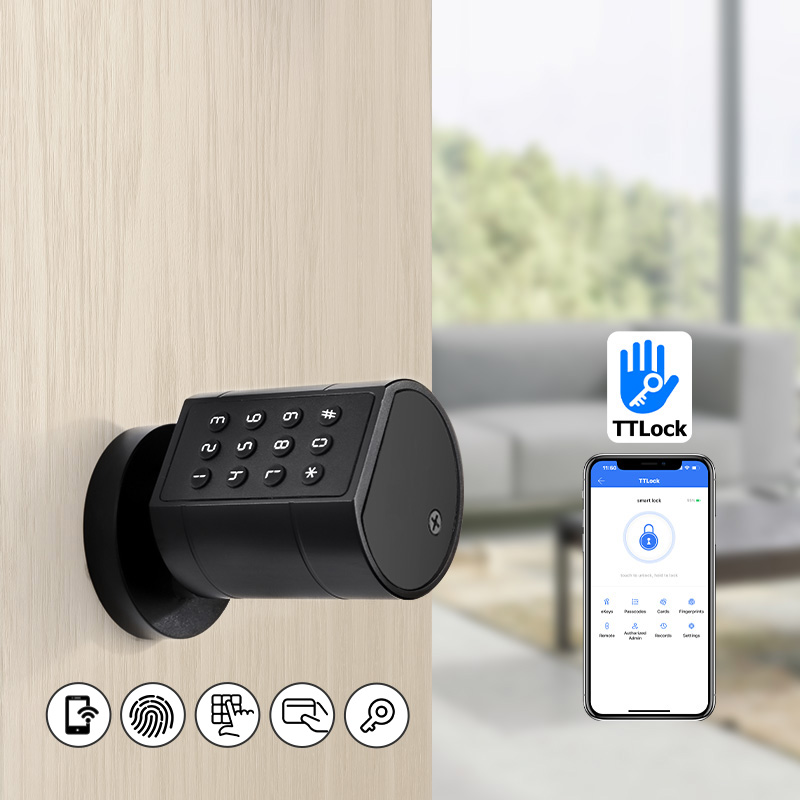 Smart Euro Cylindrical Door Lo - огляд і ціна Smart Door Lock Wifi