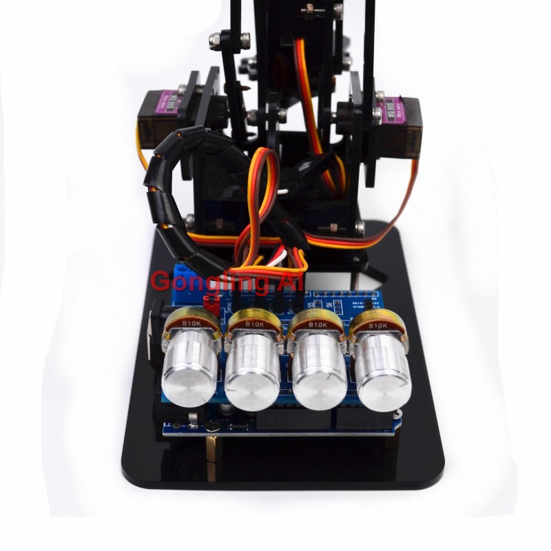STEM 4 DOF Robot Arm Servo SG9 - огляд і ціна Stem Robotics Kit