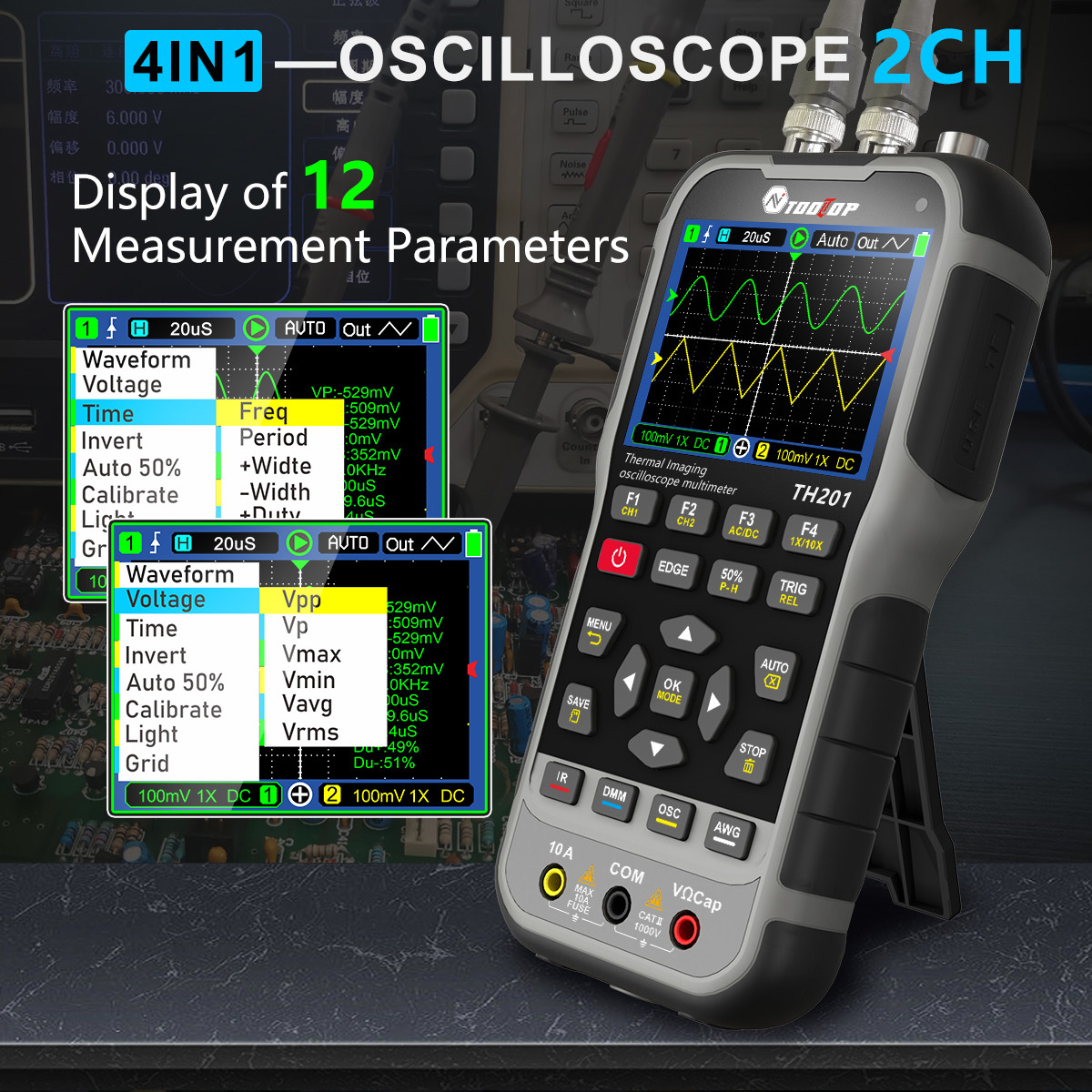 TOOLTOP TH201 4in1 Thermal Ima - огляд і ціна Microcontroller Kit