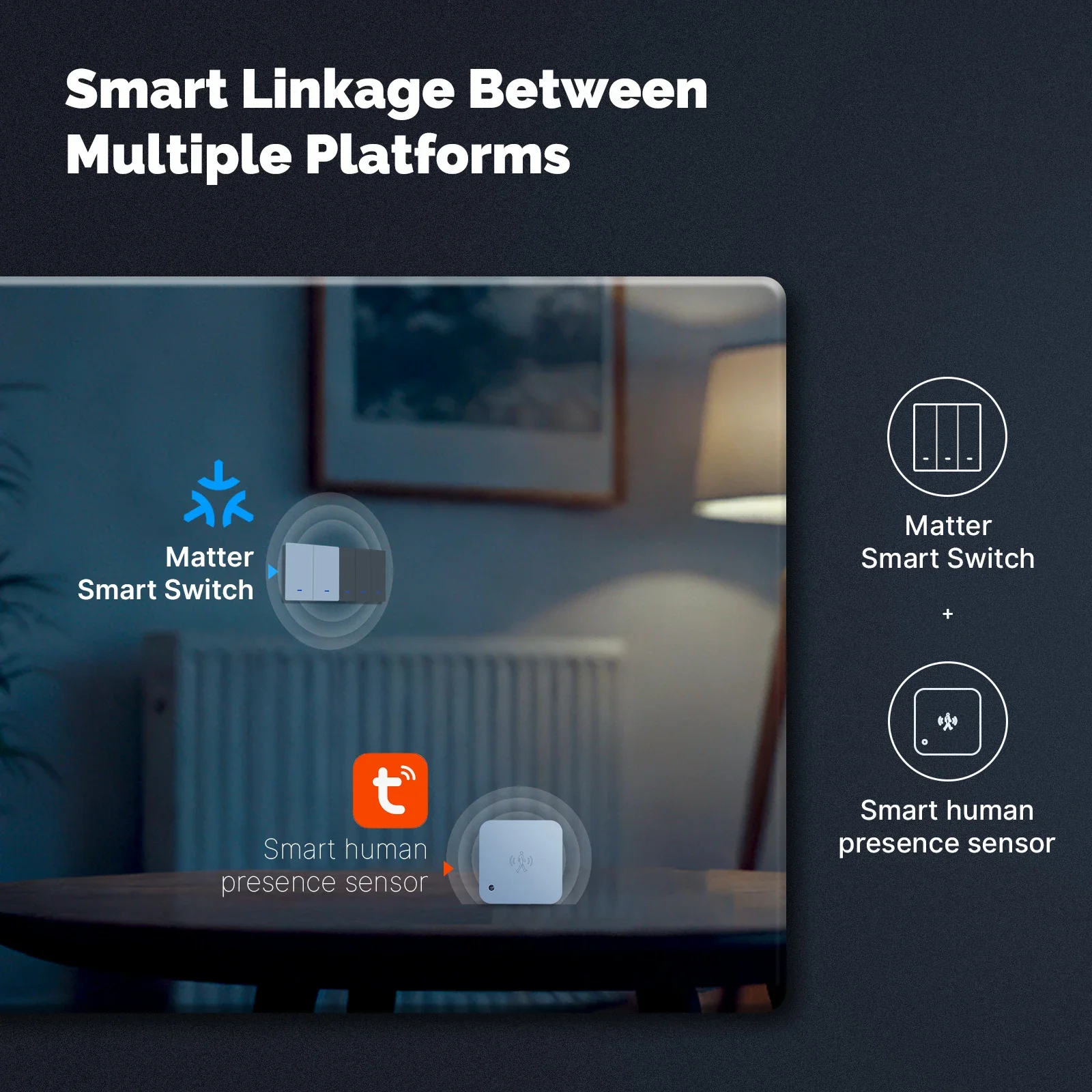 MOES Matter Tuya WiFi Smart Li - огляд і ціна Smart Light Switch Wifi