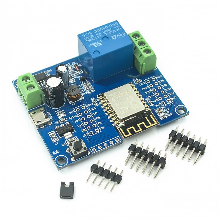 DC5-80V Power Supply ESP8266 W - огляд і ціна Esp8266 Relay Module
