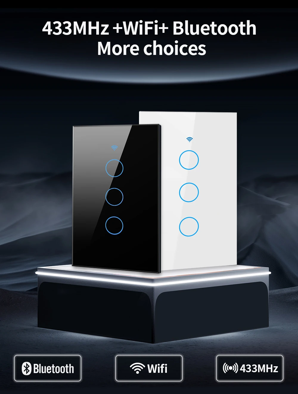 TNCE Tuya WiFi/Zigbee Smart Li - огляд і ціна Smart Light Switch Wifi