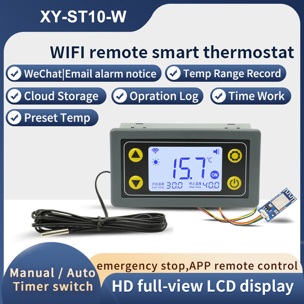 ST10-W/SA10-W/SA30-W/ST30-W DC - огляд і ціна Wifi Thermostat