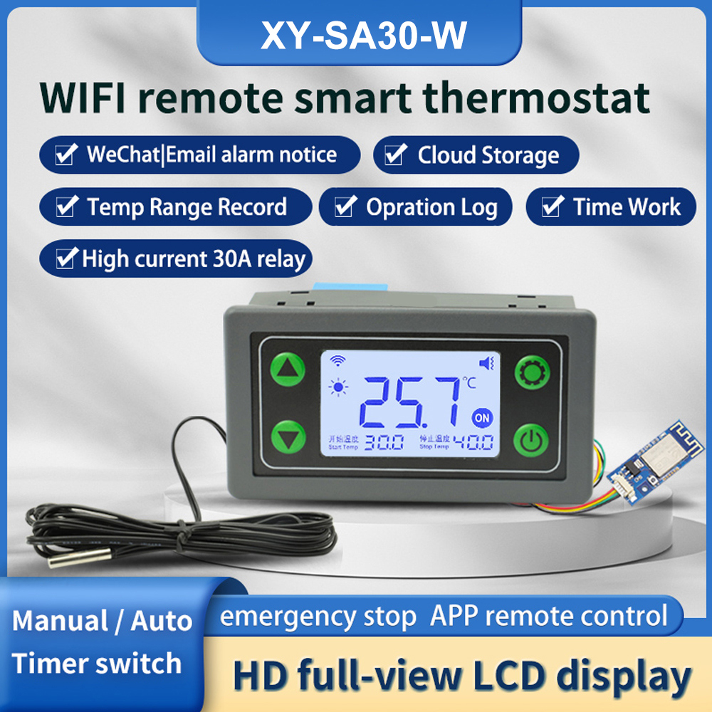 ST10-W/SA10-W/SA30-W/ST30-W DC - огляд і ціна Wifi Thermostat